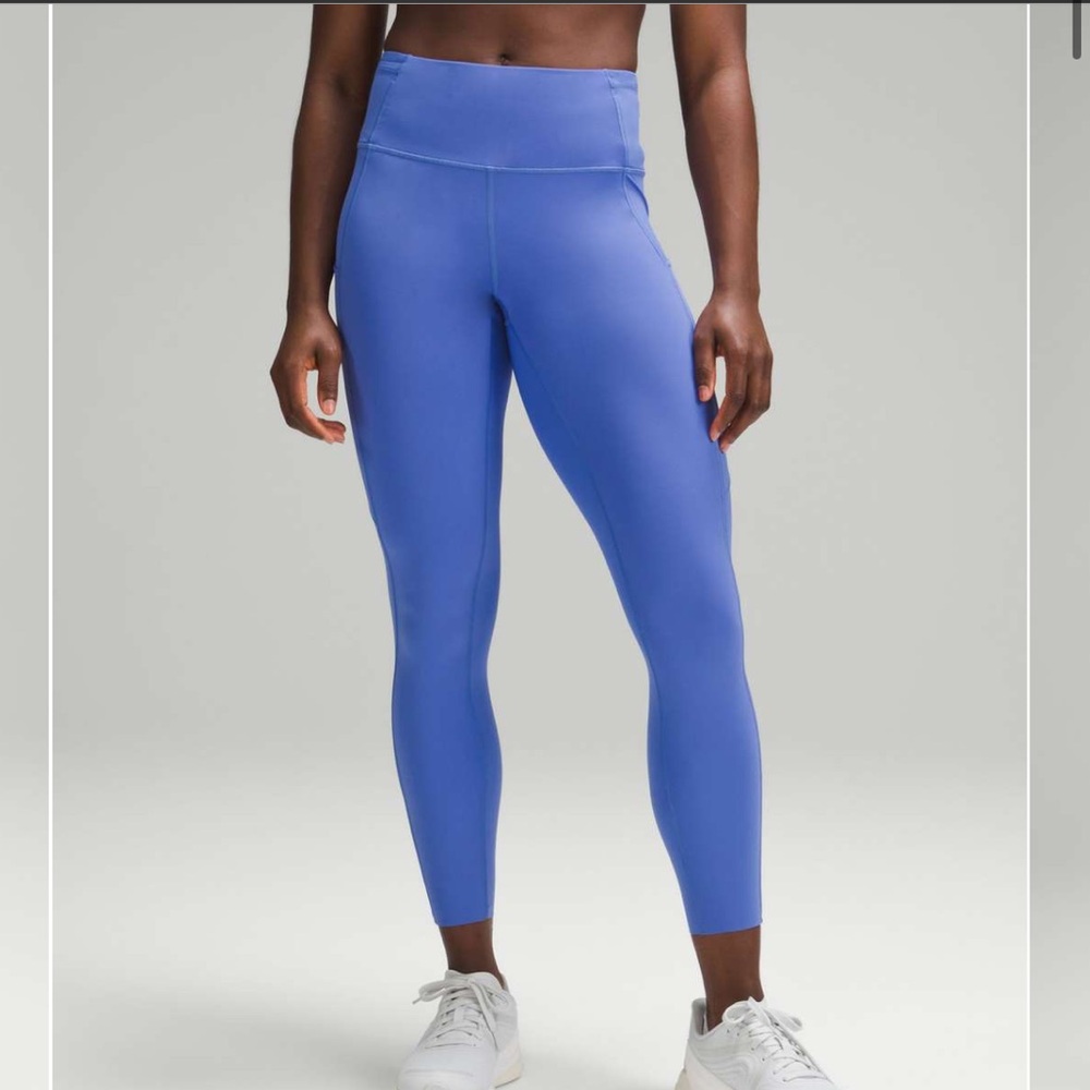 Lululemon Fast and Free high rise tight 25” size 8